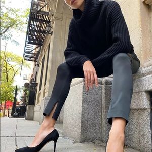 Babaton high waisted satin pants